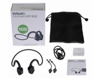 EVOLVEO BoneSwim MP3 16GB, bezdrátová sluchátka