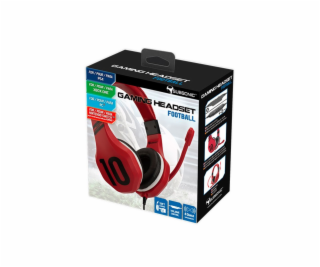 Subsonic Gaming Headset Football Red