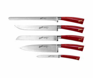 Berkel Elegance Red set nozu séfkuchare 5-ti dílný