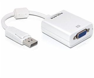 DeLock adaptér DisplayPort (samec) na VGA (samica)