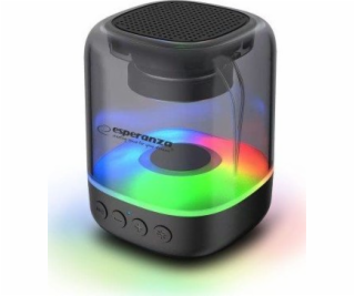 Esperanza EP154 BT FM LED RGB Speaker Black 3W