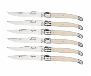 Jean Dubost Laguiole      6 pcs. Steak Knives Set Stainle...