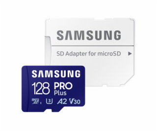 Samsung paměťová karta 128GB PRO Plus micro SDXC CL10 U3 ...