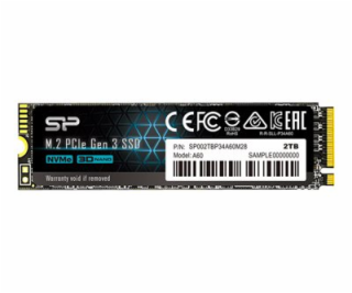 Silicon Power P34A80 M.2 2048 GB PCI Express 3.0 SLC NVMe