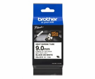 Brother - HSE-221E bílá - originální bužírka šířka 9 mm