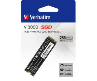 Verbatim Vi3000 PCle NVMe M.2 SSD 256GB                  ...