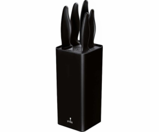 Smile SNS-6 6-piece block knife set black