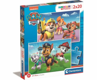 Clementoni Supercolor - Paw Patrol, Puzzle