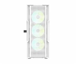 Počítačová skriňa Darkflash DK431 + 4 ventilátory (biela)