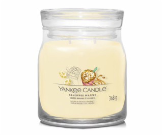 Svíčka ve skleněné dóze Yankee Candle, Vafle s banány a k...