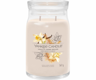 Svíčka ve skleněné dóze Yankee Candle, Vanilkové creme br...