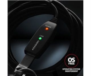 AXAGON ADR-310, USB 3.2 Gen 1 A-M -> A-F aktivní prodlužo...