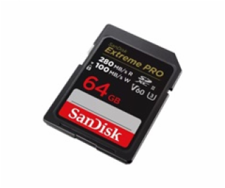 SanDisk SDXC karta 64GB Extreme PRO (280 MB/s Class 10, U...