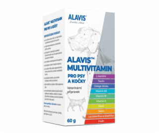 ALAVIS Multivitamin pro psy a kočky 60g