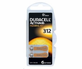 Duracell DA 312 P6 Easy Tab