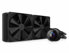 NZXT vodní chladič Kraken 280 / 2x140mm fan / 4-pin PWM / LCD disp. / 6 let