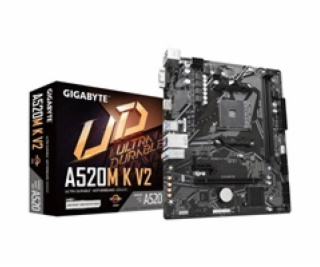 GIGABYTE MB Sc AM4 A520M K V2, AMD A520M, 2xDDR4, 1xHDMI,...