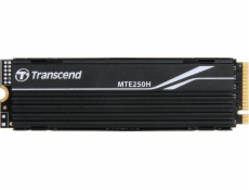 TRANSCEND MTE250H 4TB SSD disk M.2 2280, PCIe Gen4 x4 NVMe 1.4 (3D TLC), aluminium heatsink, 7100MB/s R, 6500MB/s W