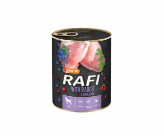 Dolina Noteci Rafi Dog wet food with rabbit  blueberry an...