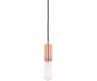 Závěsná lampa Moderna 1 x 60 W E27 červená měď