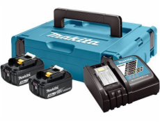 Makita MakPack napájecí sada 18V DC18RC nabíječka + 2x 3,0Ah BL1830B baterie (197952-5)