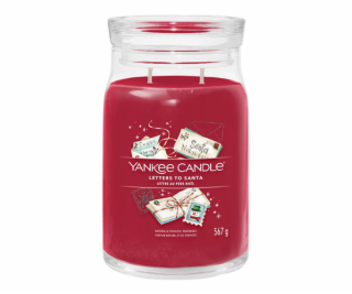 Svíčka ve skleněné dóze Yankee Candle, Vánoční přání, 567 g