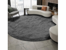 Shaggy Strado Round Carpet 180x180 Greynight (tmavě šedá) Universal