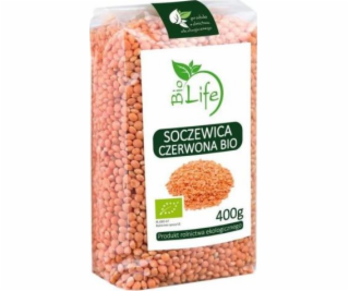 BIO LIFE Červená šošovka 400g EKO Bio Life