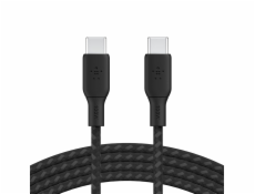 Belkin braided USB-C/USB-C Cable 100W 2m black CAB014bt2MBK