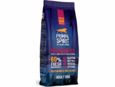 PRIMAL SPIRIT Wilderness 60% Masa Vepřové a Kuřecí - suché krmivo pro psy - 12 kg