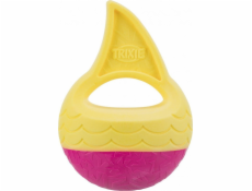 Trixie Aqua Toy žraločí ploutev, psí míček, TPR, 18 cm, plovoucí