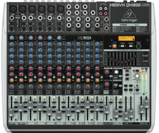 Behringer QX1832USB audio mixer 18 kanálov