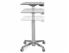 ERGOTRON LearnFit® Sit-Stand DeskMobile Student Desk, pracovní pojízdný stolek, k sezení i stání