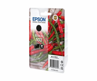 Epson 503 - 4.6 ml - černá - originální - blistr - inkous...