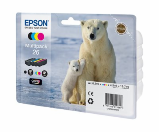 Epson 26 Multipack - 4-balení - černá, žlutá, azurová, pu...