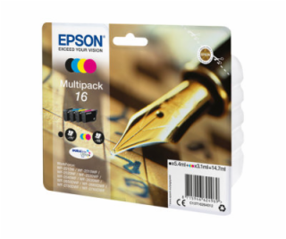 Epson 16 Multipack - 4-balení - černá, žlutá, azurová, pu...