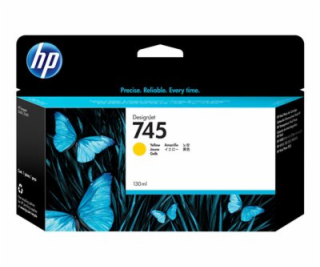 HP 745 - 130 ml - žlutá - originální - DesignJet - inkous...