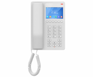 Grandstream GHP630 SIP hotelový telefon s displejem, bílý