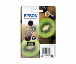 Epson 202 - 6.9 ml - černá - originální - blistr s RF / a...