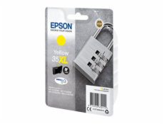 Epson 35XL - 20.3 ml - XL - žlutá - originální - blistr s RF / akustickým alarmem - inkoustová cartridge - pro WorkForce Pro WF-4720, WF-4720DWF, WF-4725DWF, WF-4730, WF-4730DTWF, WF-4740, WF-4740DTWF