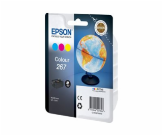 Epson 267 - 6.7 ml - žlutá, azurová, purpurová - originál...