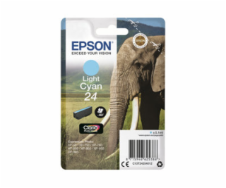 Epson 24 - 5.1 ml - světle azurová - originální - blistr ...