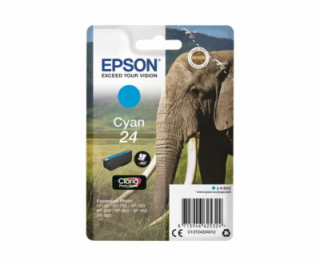 Epson 24 - 4.6 ml - azurová - originální - blistr s RF al...