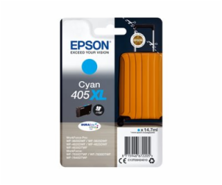 Epson 405XL - 14.7 ml - XL - azurová - originální - blist...