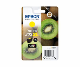 Epson 202XL - 8.5 ml - XL - žlutá - originální - blistr s...