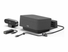 Logitech Logi Dock Focus Room Kit - Souprava pro video konference (Logitech Logi Dock, Logitech BRIO Ultra HD Pro Webcam) - certifikováno pro Microsoft Teams