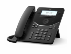 Cisco Desk Phone 9841 - Telefon VoIP - s Trusted Platform Module (TPM) 2.0 s identifikací volajícího/čekajícím hovorem - SIP, SDP, RTCP, RTP, SRTP - 4 linky - uhlíková čerň