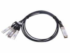 MaxLink 40G DAC kabel, QSFP+ na 4xSFP+, 2m