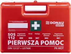 Polská firemní lékárnička Donau Safety DIN 13157 (+ náustek) v krabičce