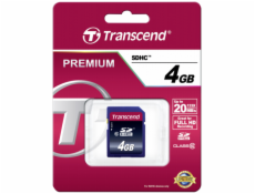 Transcend SDHC               4GB Class 10